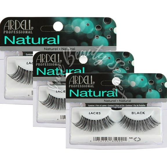 Ardell - 1 Pair - Natural - Lacies x 3