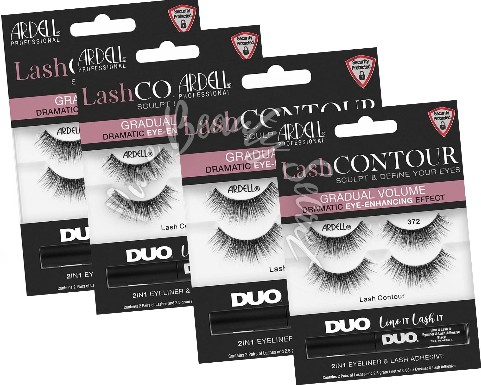 Ardell - 2 Pairs - Lash Contour 372 x 4