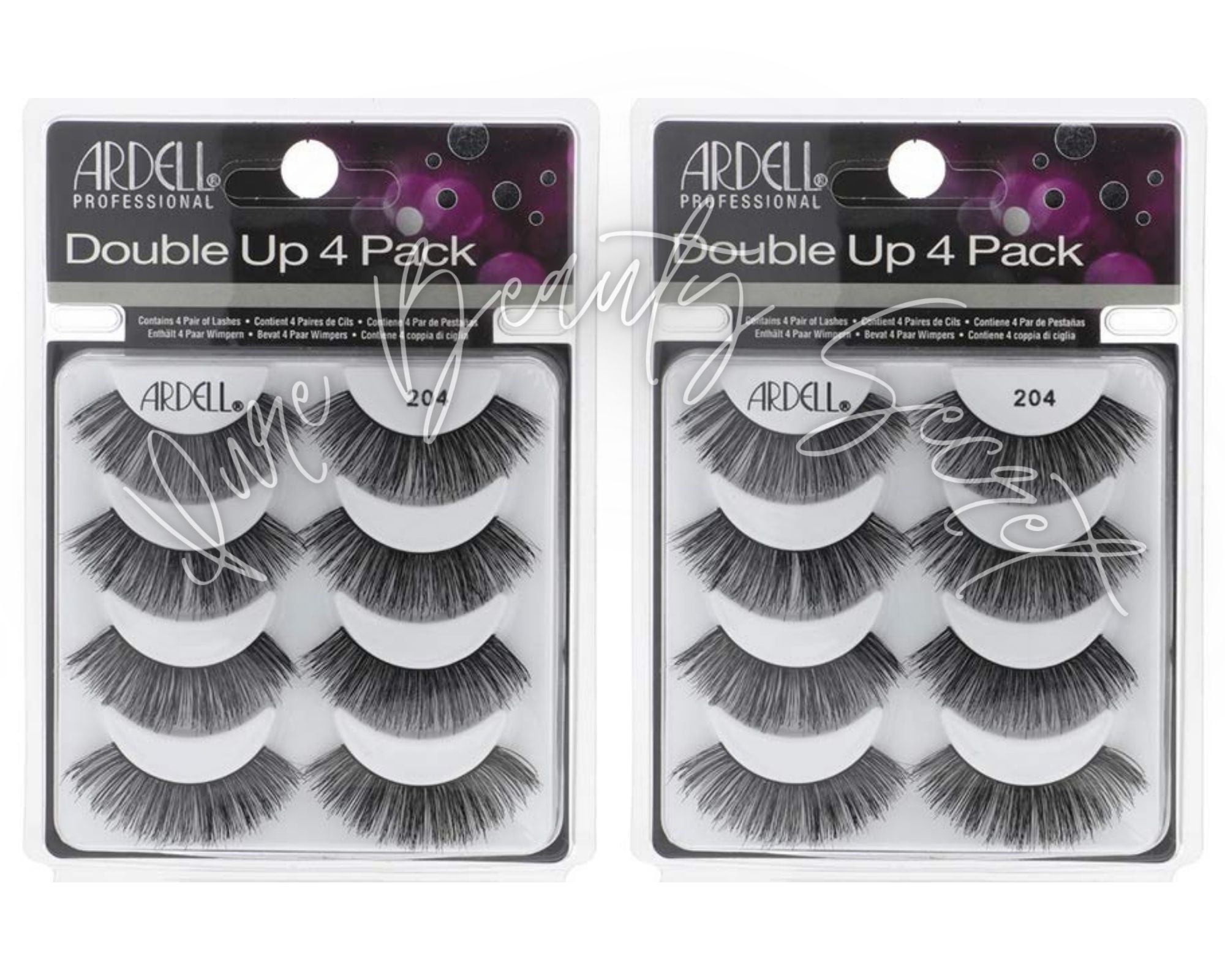 Ardell - 4 Pairs - Double Up - 204 x 2