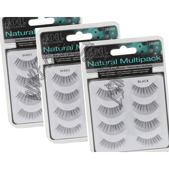 Ardell - 4 Pairs - Naturals - Babies (61486) x3