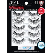 Ardell 5 Pack Eyelashes, 113, Includes 0.035 oz DUO Lash Adhesive, Black, 5 Pairs