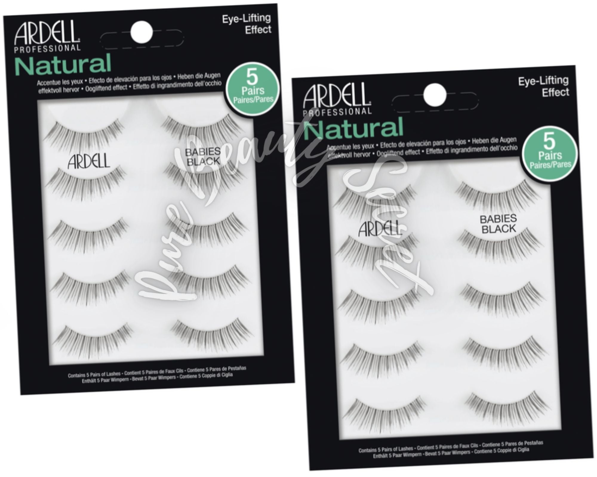 Ardell - 5 Pairs - Natural - Babies x 2