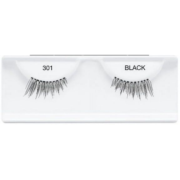 Ardell Accent False Eyelashes, Black, 301