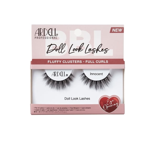 Ardell BBL Doll Look Lashes Innocent, Fluffy Clusters Full Curls