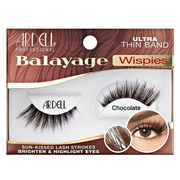 Ardell Balayage Wispies Chocolate False Eyelashes, 1 Pair