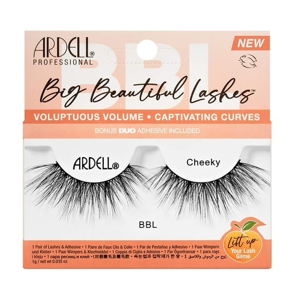 Ardell Big Beautiful Lashes 962 Cheeky with Duo Clear Adhesive, 1 Ea (Image may vary)..