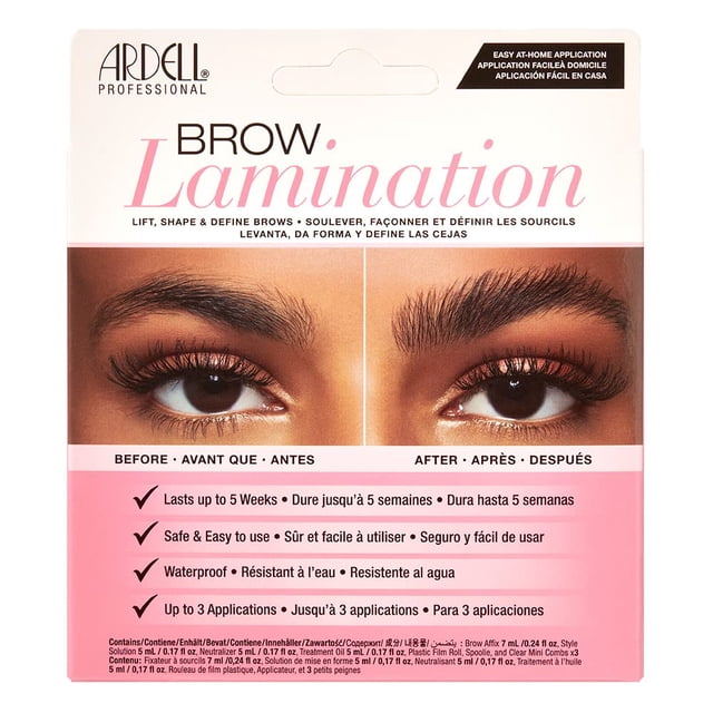 Ardell Defining Brow Laminating Kit for Fuller Looking Brows - Walmart ...