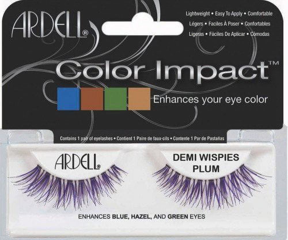 Ardell Color Impact Lashes, Demi Wispies Plum - image 1 of 2