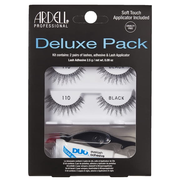 Ardell Deluxe Pack (110 - Black Lashes)
