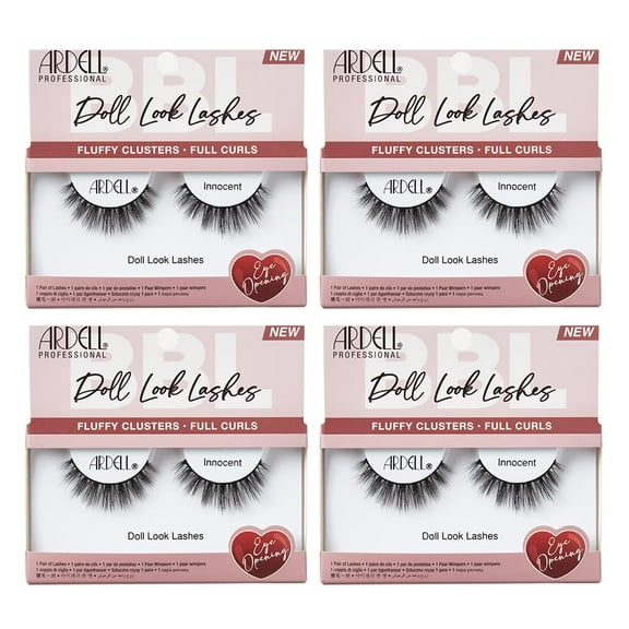 Ardell Doll Look Lashes Innocent, 4 Pack