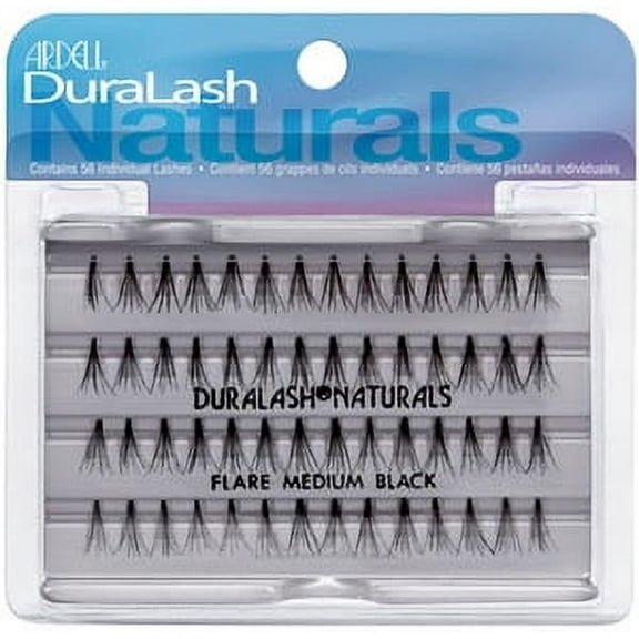 Ardell DuraLash Naturals Knot Free Flare Lashes Medium Black