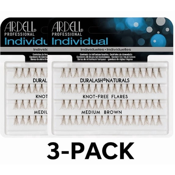 Ardell DuraLash Naturals Knot Free Flare Lashes Medium Brown