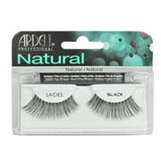 Ardell Natural Lashes False Eyelashes Lacies Black 4 pack