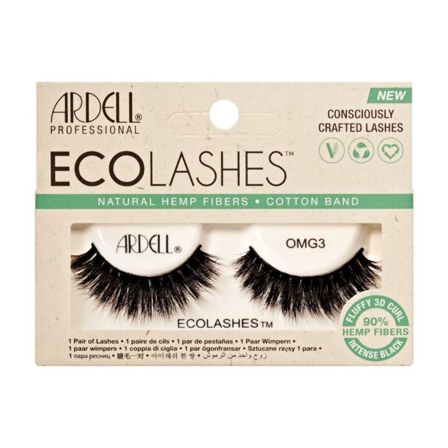 Ardell Eyelash Eco Lashes - OMG3 #58455 - Walmart.com
