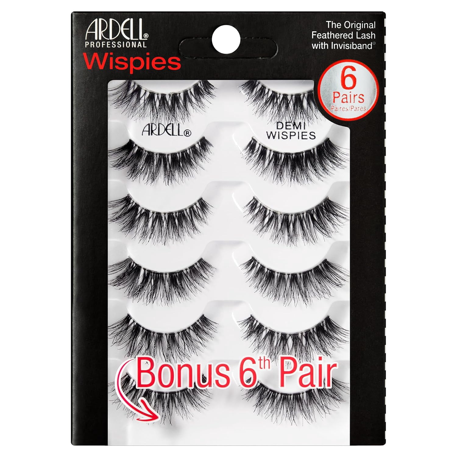 Ardell, False Eyelashes, Demi Wispies, 6 Pairs, Natural Look - Walmart.com