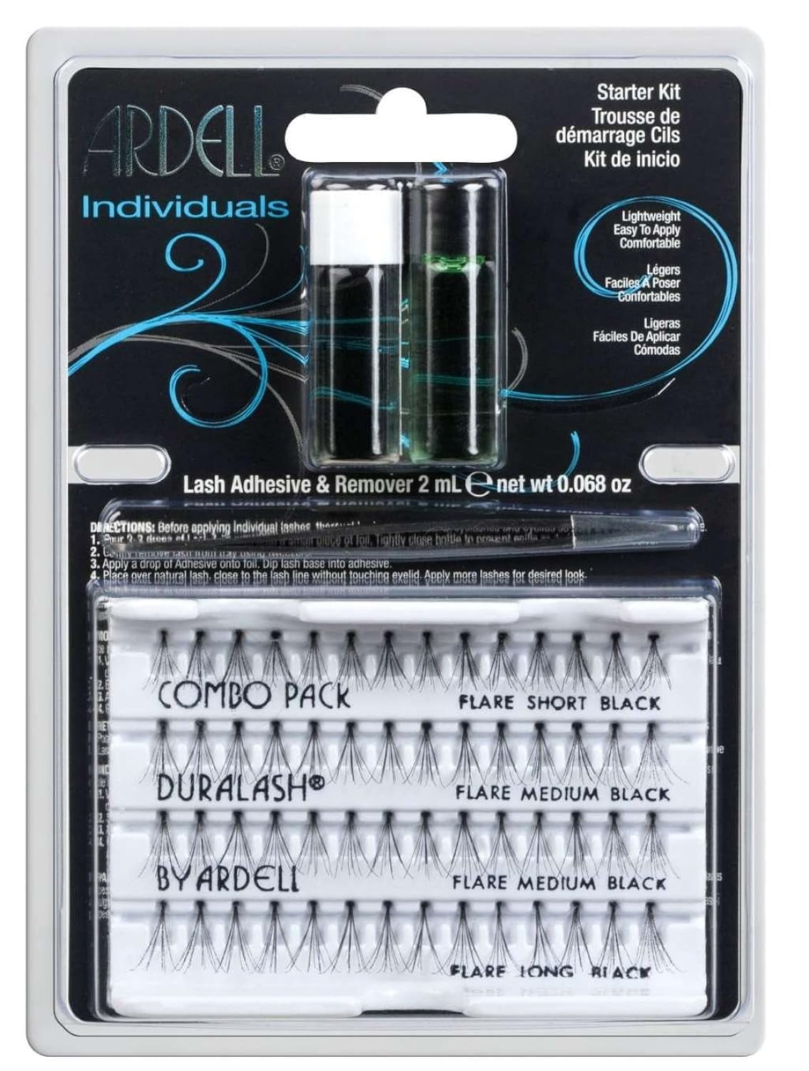 Ardell False Eyelashes Individuals Starter Kit, 1 Each