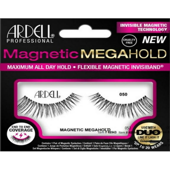 Ardell False Eyelashes Magnetic - Megahold 050