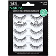 Ardell Natural Lashes 110 Black, 5 Pairs, 1 Ea..