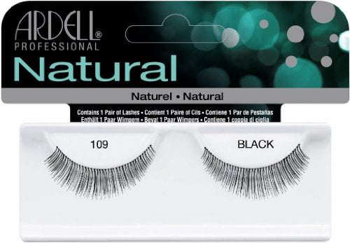 Ardell Fashion Lashes- 109 Black, (Pack of 6)