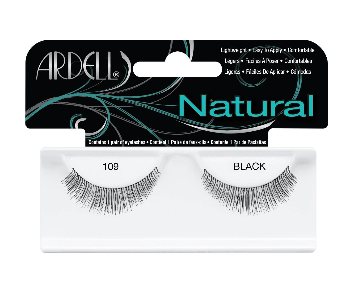 Ardell Fashion Lashes Pair Black- 109 Demi (Pack Of 6 Pairs)