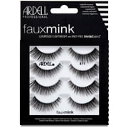 Ardell Faux Mink False Eyelashes, 811, 4 Pairs