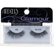 Ardell Glamour Fashion Lashes, Black [105] 1 ea Pack of 3