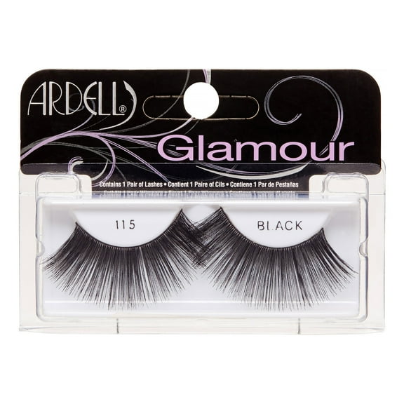 Ardell Glamour Lightweight Lashes, 115 Black
