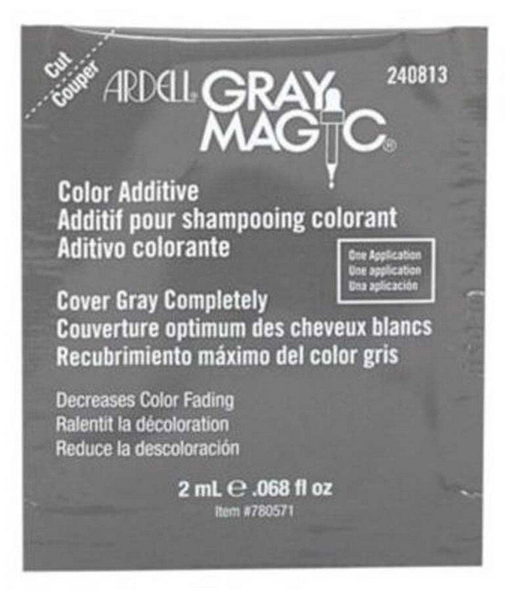 Ardell Gray Magic Hair Color Additive Packette, 0.068 Oz, 24 Pack
