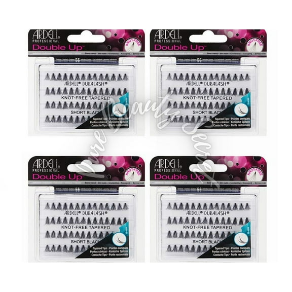 Ardell - Individual - Double Up - Knot-Free - Short x 4