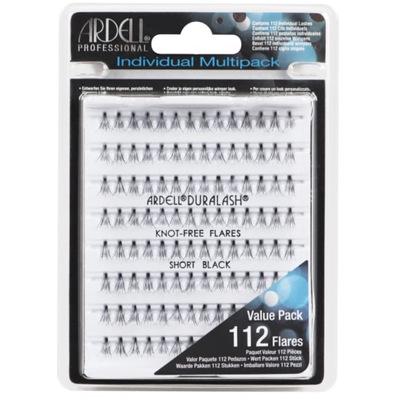 Ardell Individual Multipack Knot-Free Flares Short Black Lashes
