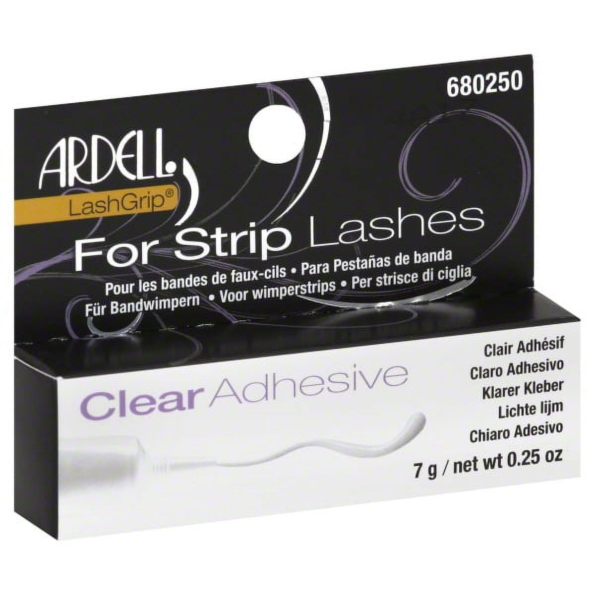 Ardell Natural LashGrip Eyelash Glue, Clear Adhesive 0.25 Oz
