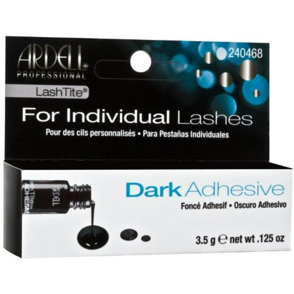 Ardell Lashtite Individual Lash Adhesive, Dark 0.12 oz (Pack of 4)