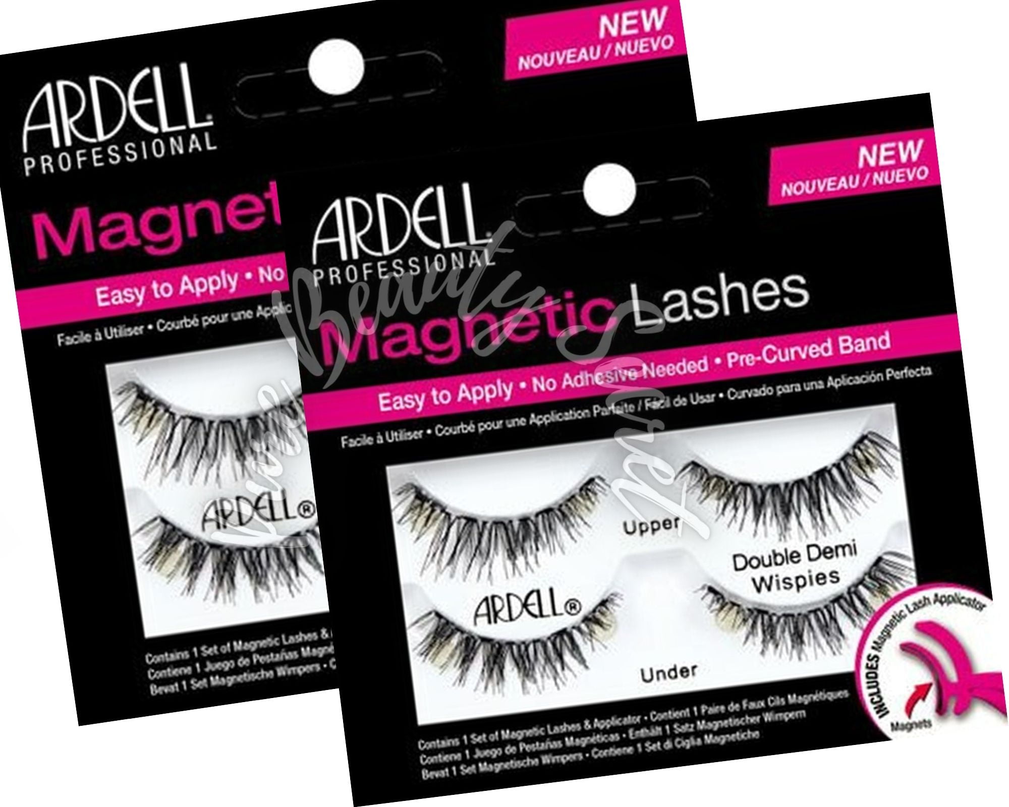 Ardell - Magnetic - Double Demi Wispies W/Applicator (67952+) x 2
