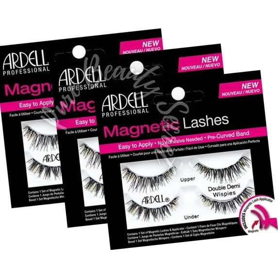 Ardell - Magnetic - Double Demi Wispies W/Applicator (67952+) x 3