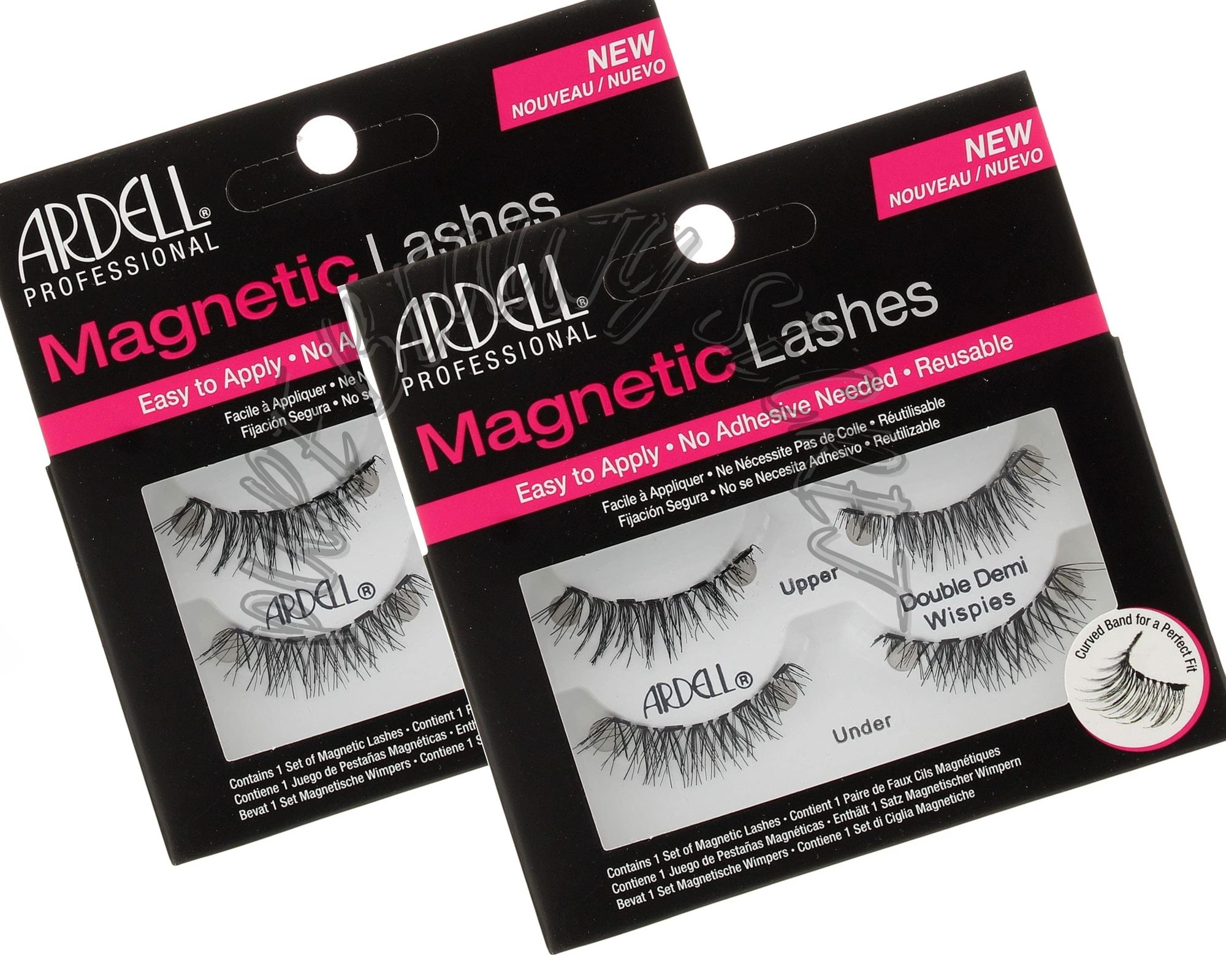 Ardell - Magnetic - Double Demi Wispies W/O Applicator (67952) x 2