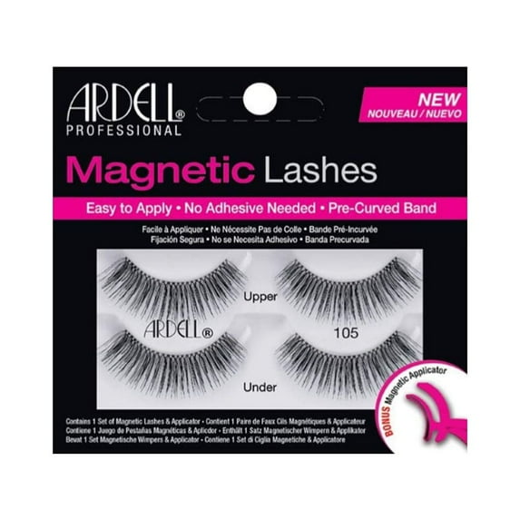 Ardell Magnetic Lash, 105, Black, 2 pairs