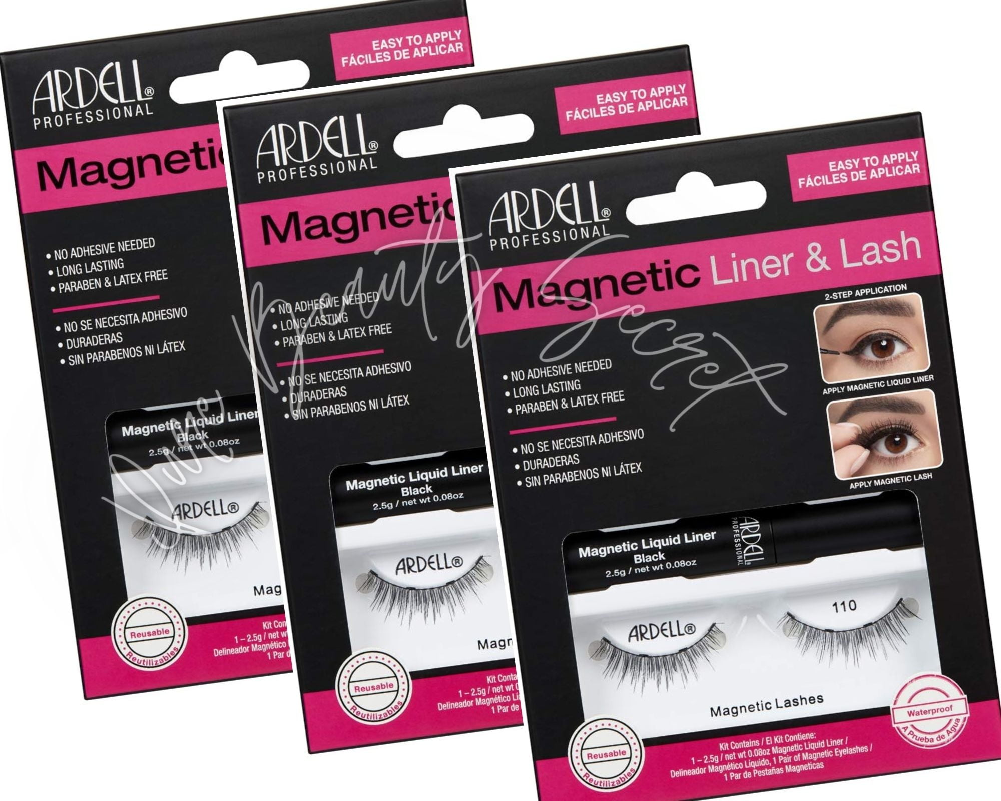 Ardell - Magnetic Liquid Liner & Lash - 110 x 3