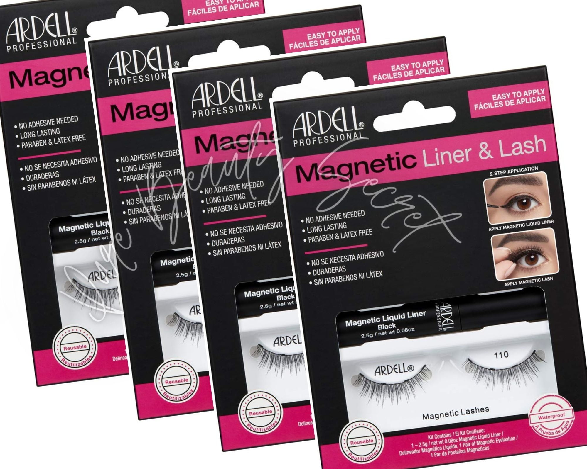 Ardell - Magnetic Liquid Liner & Lash - 110 x 4