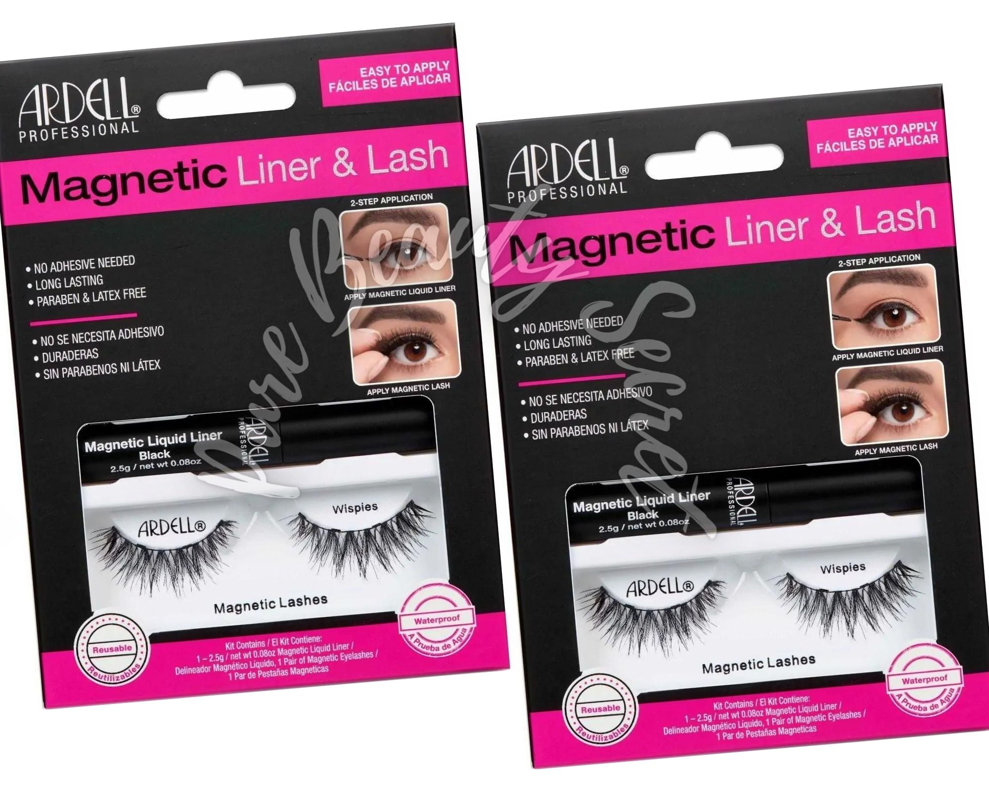 Ardell - Magnetic Liquid Liner & Lash - Wispies x 2