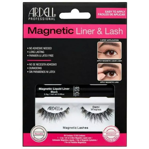 Ardell Magnetic Liquid Liner & Wispies Lash Kit