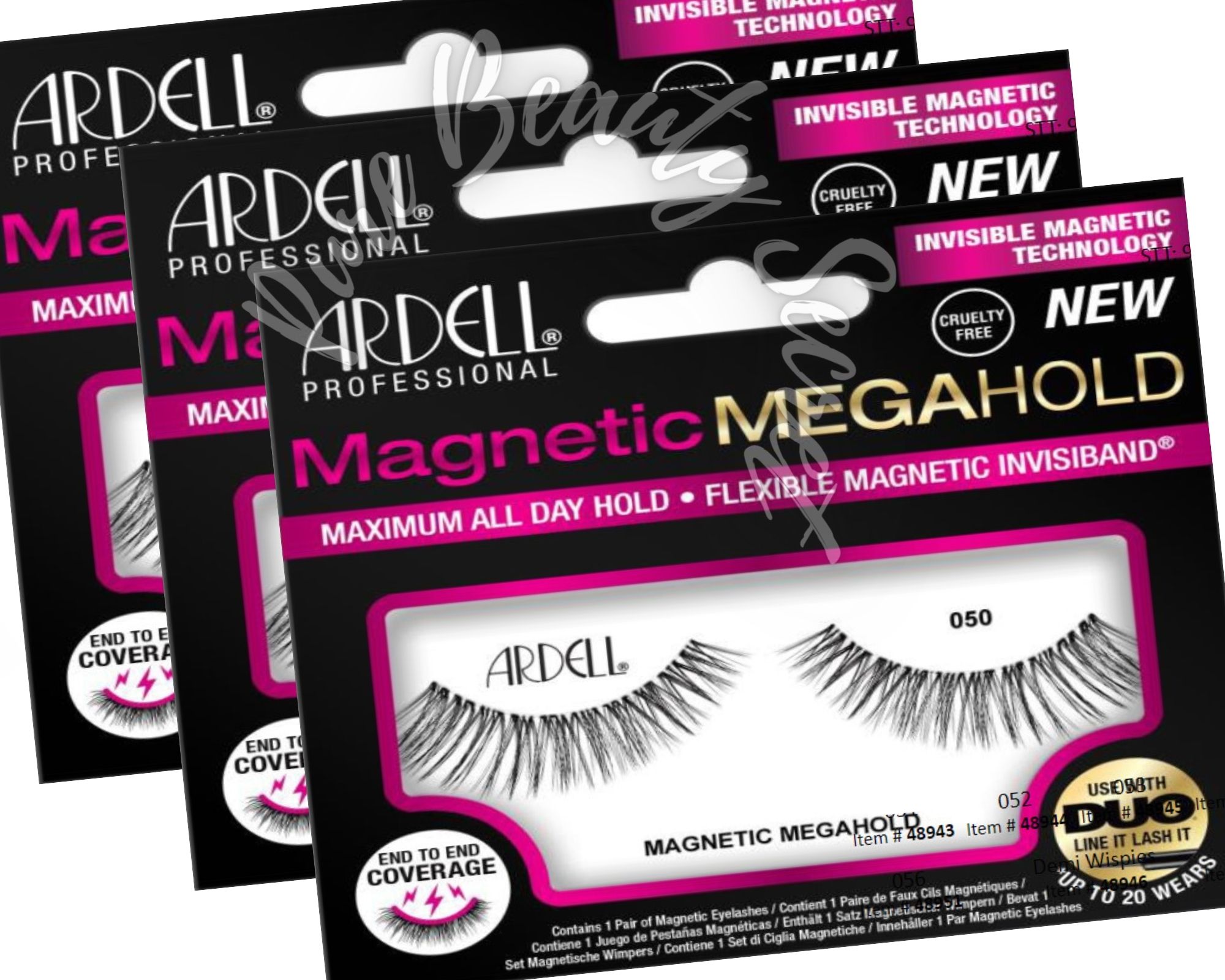 Ardell - Magnetic - Megahold 050 x 3