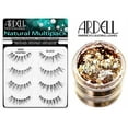 thumbnail image 1 of Ardell NATURAL MULTIPACK Lashes (with bonus Skin/Hair GLITTER) - Demi Wispies Black, 1 of 1