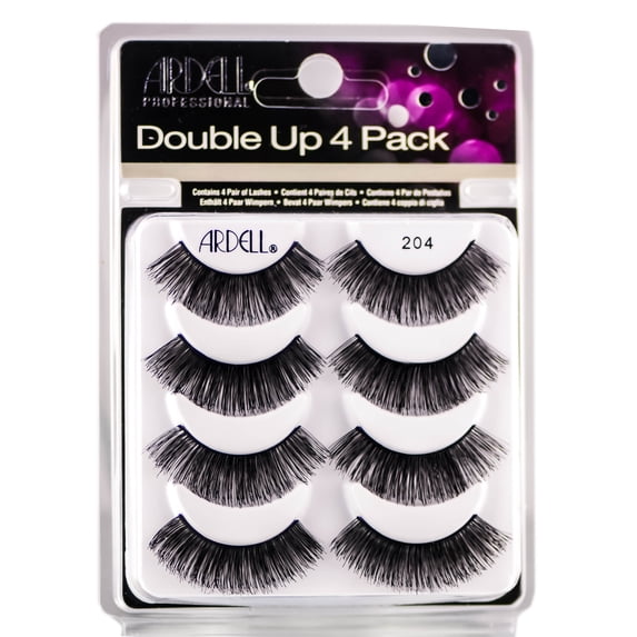 Ardell False Eyelashes 4 Pack Double Up 204, #66691