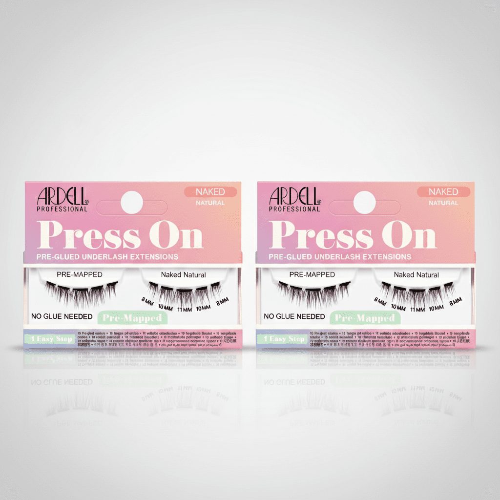 Ardell Press On Naked Natural Pre-Mapped Underlash Lash Clusters 2 Pack ...