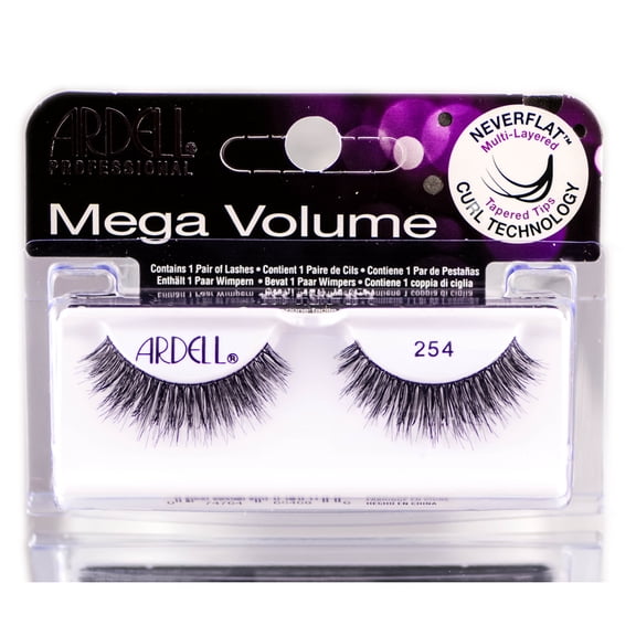 Ardell Professional Mega Volume Lashes - Black / 254