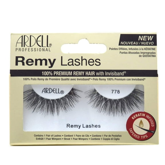 Ardell Professional Remy Lashes, 778 Black,16 Packs