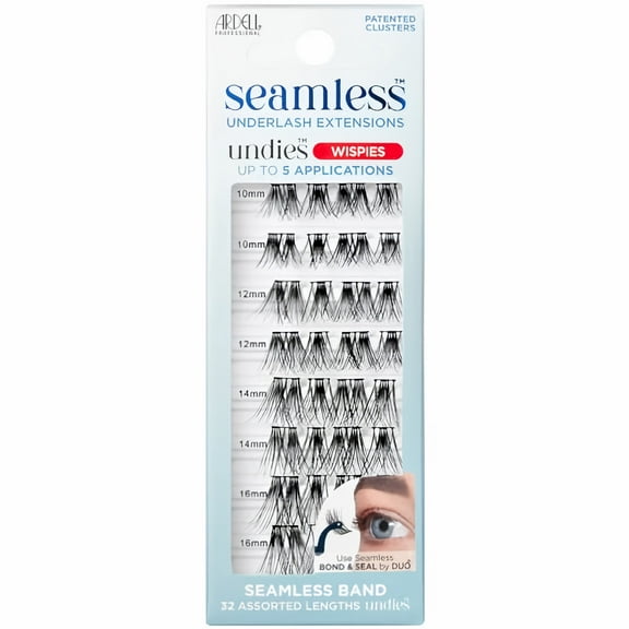 Ardell Seamless Extensions Refill Kit, Wispies (Pack of 3)