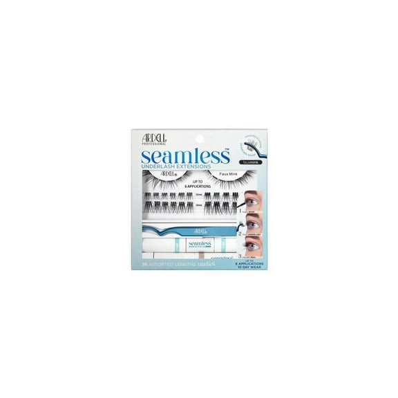 2X - Ardell Seamless Faux Mink Underlash False Eyelashes - 36ct