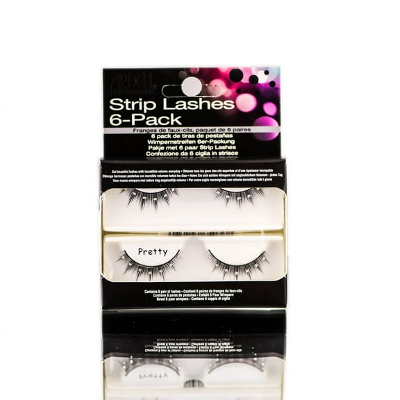 Ardell Strip Lashes 6-Pack (Pretty)