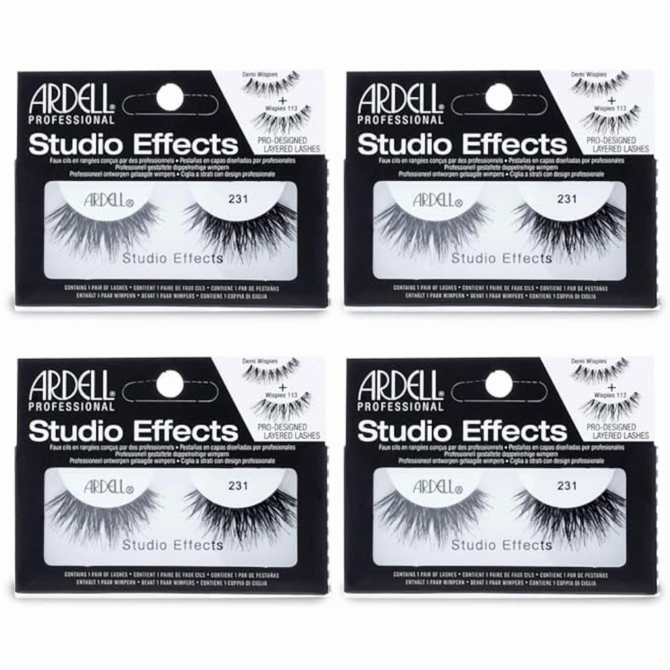 Ardell Studio Effects 231, 4 Pack